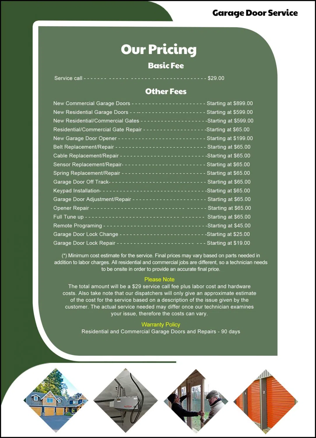 Metro Garage Doors Glenside, PA 215-647-9564